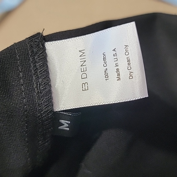 EB Denim, Black Wrap Mini Skirt. Size M, NEW with Tag - Picture 8 of 13